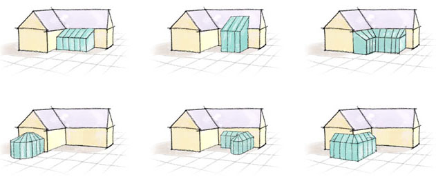 Configuration des vérandas